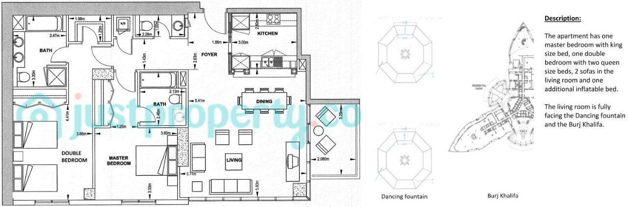 Elite Royal Apartment - Burj Residences T5 Platinum Dubai Exterior foto